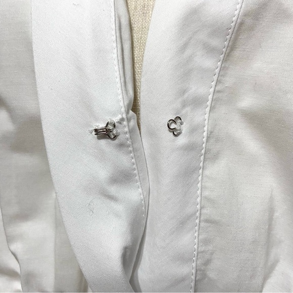 Anthropologie The Somerset Maxi Dress Shirt Dress Edition White Sz S - Picture 3 of 14